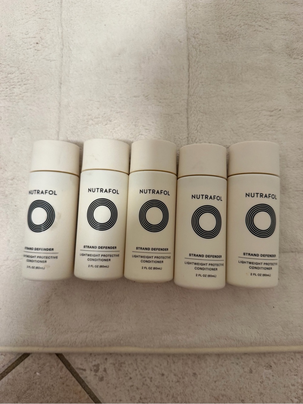 Nutrafol conditioner 2 oz each pack of 5